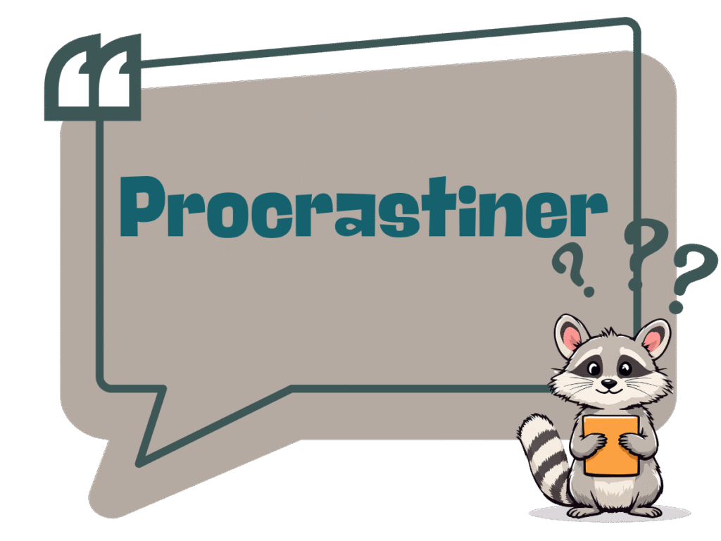 ça veut dire quoi procrastiner