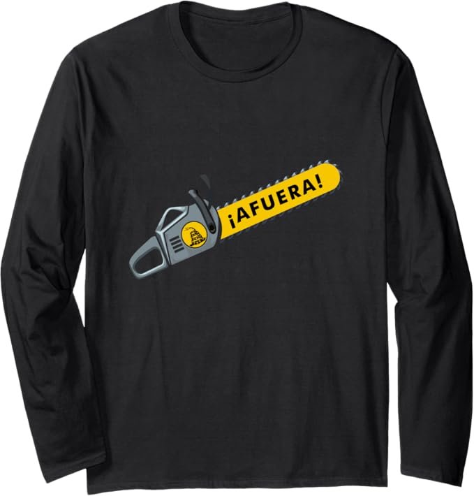 tshirt afuera tronçonneuse