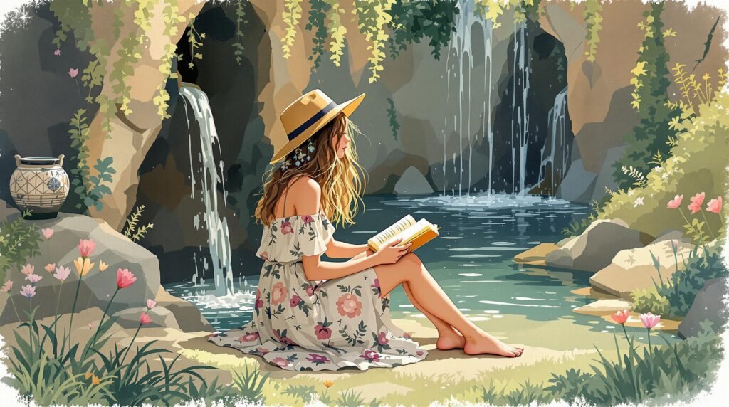 image d'illustration pour l'article slow life, pour montrer le calme et la sérénité du mode de vie "lent"